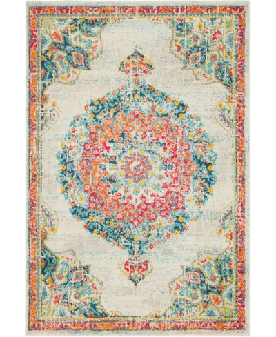Bayshore Home Closeout!  Lorem Lor1 5' 3" X 7' 7" Area Rug In Ivory
