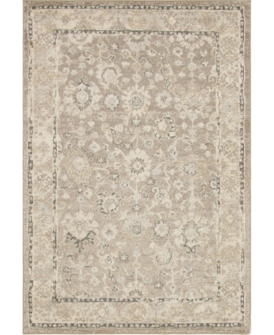 Bayshore Home Closeout!  Lorem Lor3 5' 3" X 7' 7" Area Rug In Light Brown
