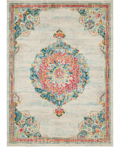 Bayshore Home Lorem Lor1 9' X 12' Area Rug In Ivory