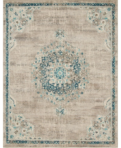 Bayshore Home Closeout!  Lorem Lor1 8' X 10' Area Rug In Gray