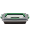 Berghoff Perfect Slice Covered 9"x13" Cake Pan With Cutting Tool In Gray