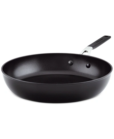 Kitchenaid Hard Anodized 12.25" Nonstick Frying Pan In Black