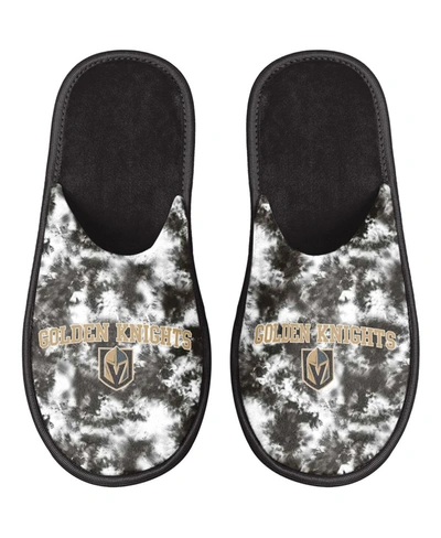 Foco Women's Vegas Golden Knights Iconic Logo Scuff Slippers In Black