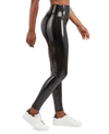 Spanx Faux Patent Leather Leggings In Classic Black