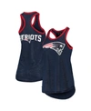 G-III 4HER BY CARL BANKS WOMEN'S NAVY NEW ENGLAND PATRIOTS TATER TANK TOP