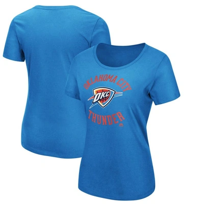 Majestic Women's  Blue Oklahoma City Thunder The Main Thing T-shirt