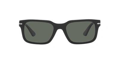 Persol Rectangle Frame Sunglasses In Black