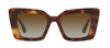 Burberry 0be4344 3316t5 Butterfly Polarized Sunglasses In Brown