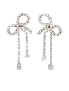 Jennifer Behr Rhodium-plated Crystal Mirabelle Earrings In White