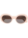 TOL EYEWEAR ROUNDED TINTED SUNGLASSES