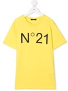 N°21 LOGO-PRINT SHORT-SLEEVE T-SHIRT