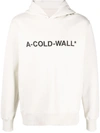 A-COLD-WALL* LOGO-PRINT HOODED SWEAT TOP