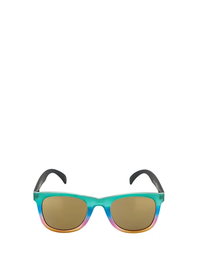 Molo Kids' Smile Sunglasses Summer Scrap In Green