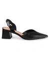 Ted Baker Women's Leather Slingback Pumps In Black Leather