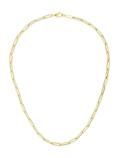 Saks Fifth Avenue Women's 14k Yellow Gold Paper Clip Chain Necklace