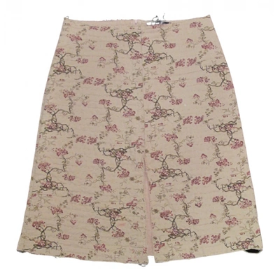 Pre-owned Isabel Marant Silk Mid-length Skirt In Multicolour