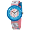 FLIK FLAK FLIK FLAK CAMPING BADGE PINK QUARTZ GIRLS WATCH FBNP091