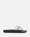 GIVENCHY GIVENCHY SLIDE FLAT RUBBER SANDALS,5000838-1697