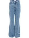 JW ANDERSON HIGH-WAISTED BOOTCUT JEANS