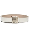 GIVENCHY 4G BUCKLE LEATHER BELT