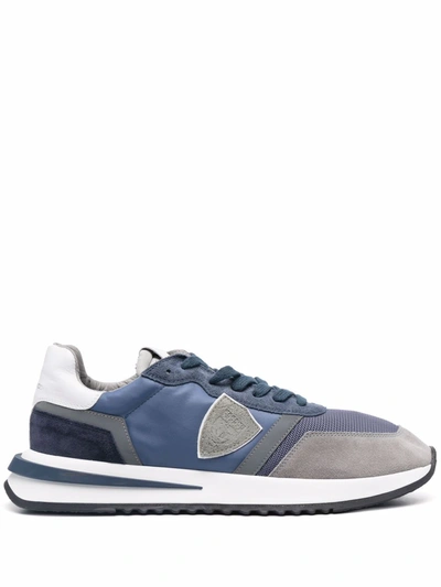 Philippe Model Tropez 2.1 Lace-up Sneakers In Grey