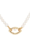 CAPSULE ELEVEN EYE PEARL NECKLACE