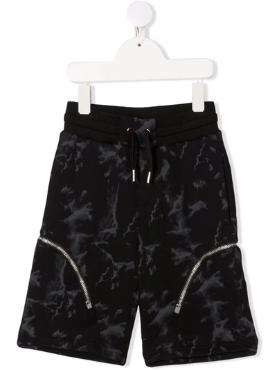 GIVENCHY CAMOUFLAGE-PRINT CARGO SHORTS