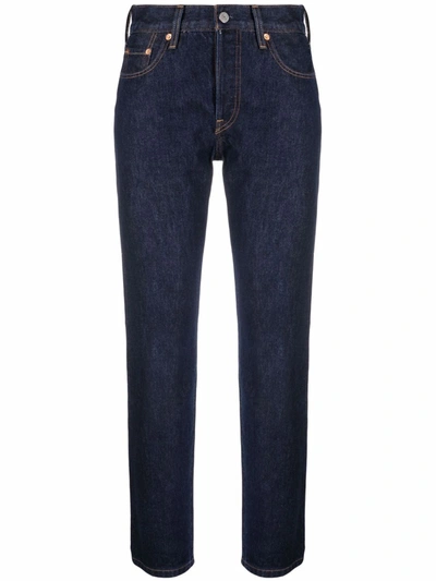 Levi's Blue 501 Original Straight-leg Jeans