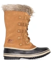Sorel Joan Of Arctic Faux Fur Waterproof Snow Boot In Brown