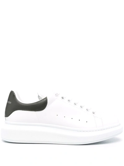 Alexander Mcqueen Lace-up Sneakers In White