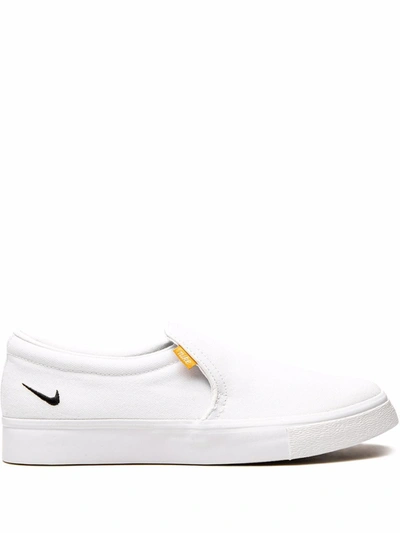 Nike Court Royale Ac Slip-on Sneakers In White