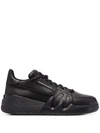 GIUSEPPE ZANOTTI LOGO-PATCH LOW TOP SNEAKERS