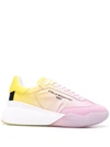 Stella Mccartney Loop Gradient Sneakers In Pink