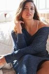 Daily Practice By Anthropologie Barre Midi Dress In Blue