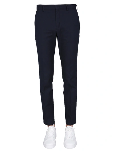 Hugo Boss Boss Men Regular Fit Trousers In Blue