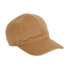 Totême Textured Monogram Baseball Hat In Camel