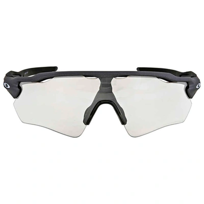 Oakley Radar Ev Path Clear Black Photochromic Iridium Sunglasses In Steel
