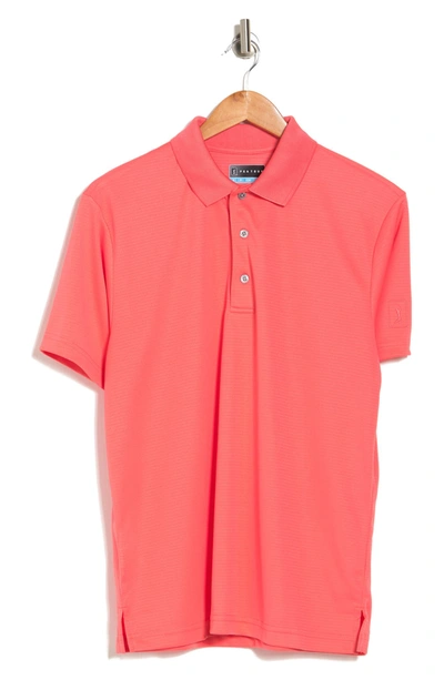 Pga Tour Solid Polo Shirt In Dubarry