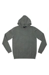X-ray Core Knit Pullover Hoodie In Sage