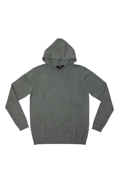 X-ray Core Knit Pullover Hoodie In Sage