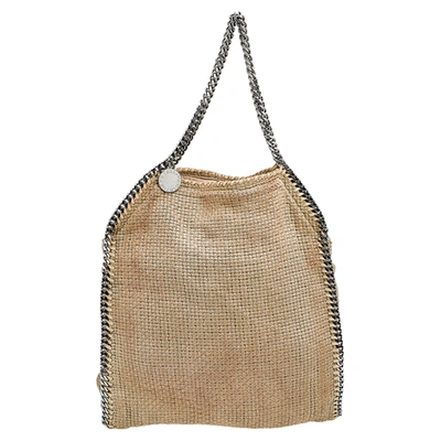 Pre-owned Stella Mccartney Beige Tweed Falabella Tote