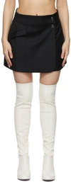 Anna Quan Black Jenna Short Skirt In Black