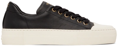 Tom Ford Black Grace Low-top Sneakers In U9000 Black