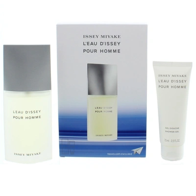 Issey Miyake Men /  Set (m) In Blue