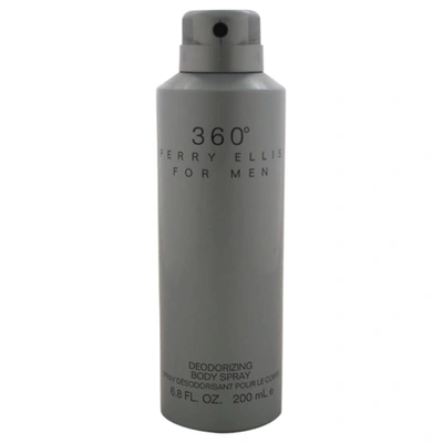 Perry Ellis Mens 360 Degrees Deodorant Body Spray 6.8 oz Bath & Body 8440610100486 In N,a