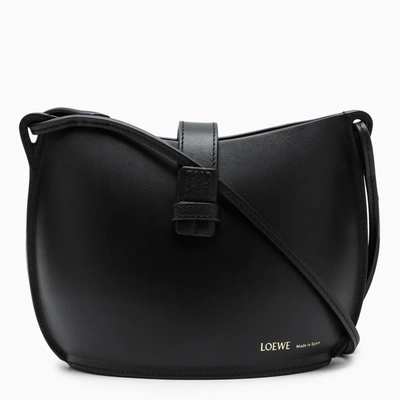 Loewe Black Moulded Bucket Bag In Calfskin