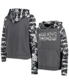 Colosseum Youth Boys Charcoal Penn State Nittany Lions Oht Military-inspired Appreciation Digital Camo Raglan  In Charcoal