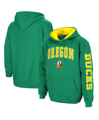 Colosseum Youth Boys Green Oregon Ducks 2-hit Team Pullover Hoodie