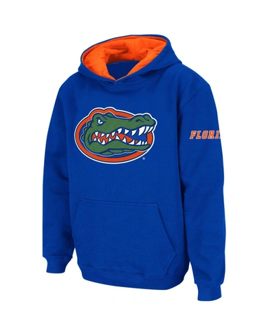 Stadium Athletic Youth Boys Royal Florida Gators Big Logo Pullover Hoodie
