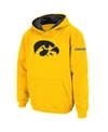Stadium Athletic Big Boys Gold Iowa Hawkeyes Big Logo Pullover Hoodie In Gold